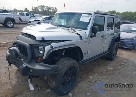 2012 Jeep Wrangler Unlimited Rubicon из США, поврежденный, VIN 1C4BJWFG3CL211984